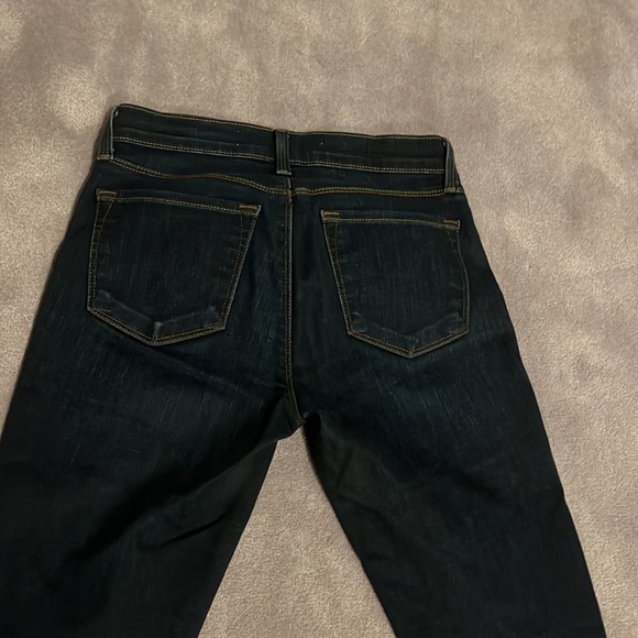 Authentic J Brand dark wash navy skinny jeans 5 pockets size 25 pants low rise - Picture 8 of 10